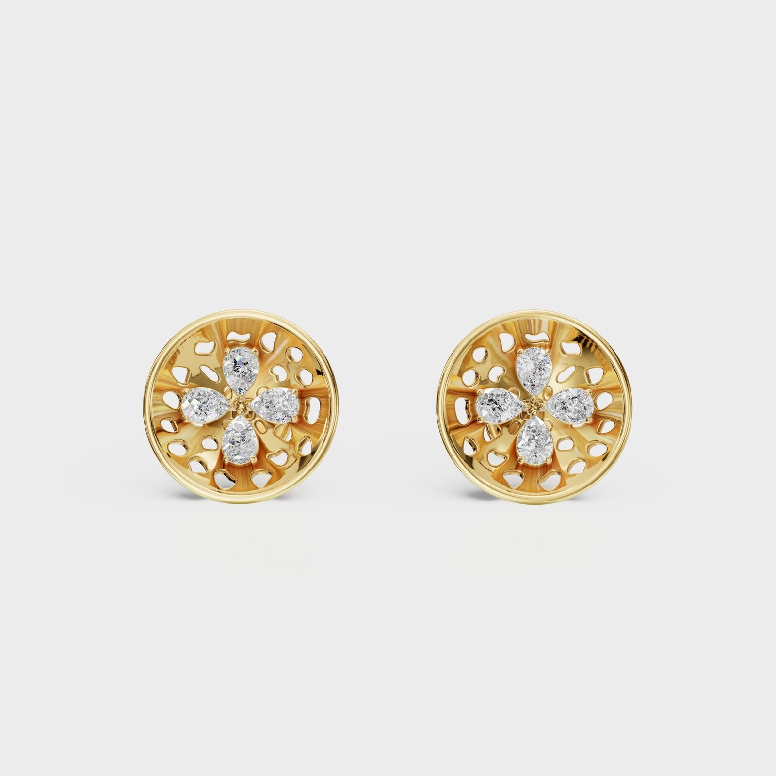 Sivquad Diamond Earring - Cyera Gems & Jewellery
