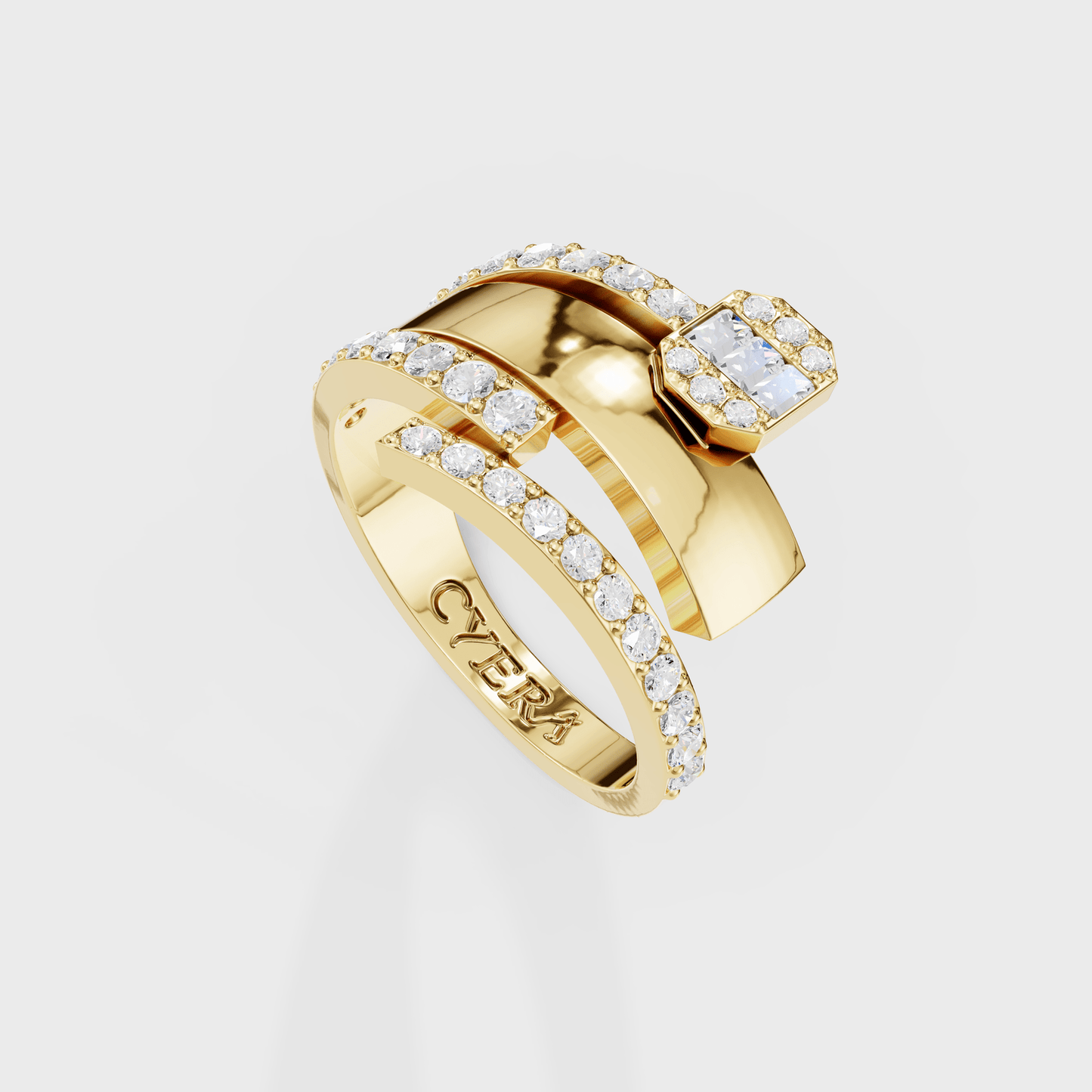 Sparkling Nexus Diamond Ring - Cyera Gems & Jewellery