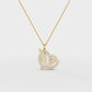 Golden Leaves Pendant - Cyera Gems & Jewellery
