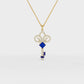 Key Diamond Pendant - Cyera Gems & Jewellery