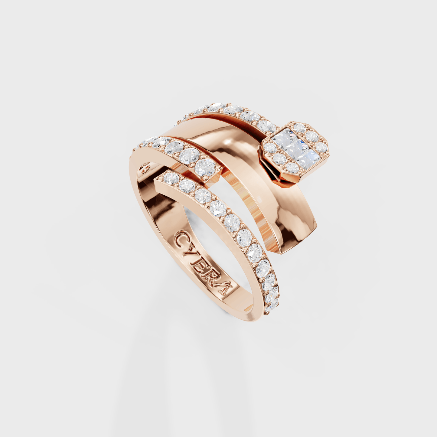 Sparkling Nexus Diamond Ring - Cyera Gems & Jewellery