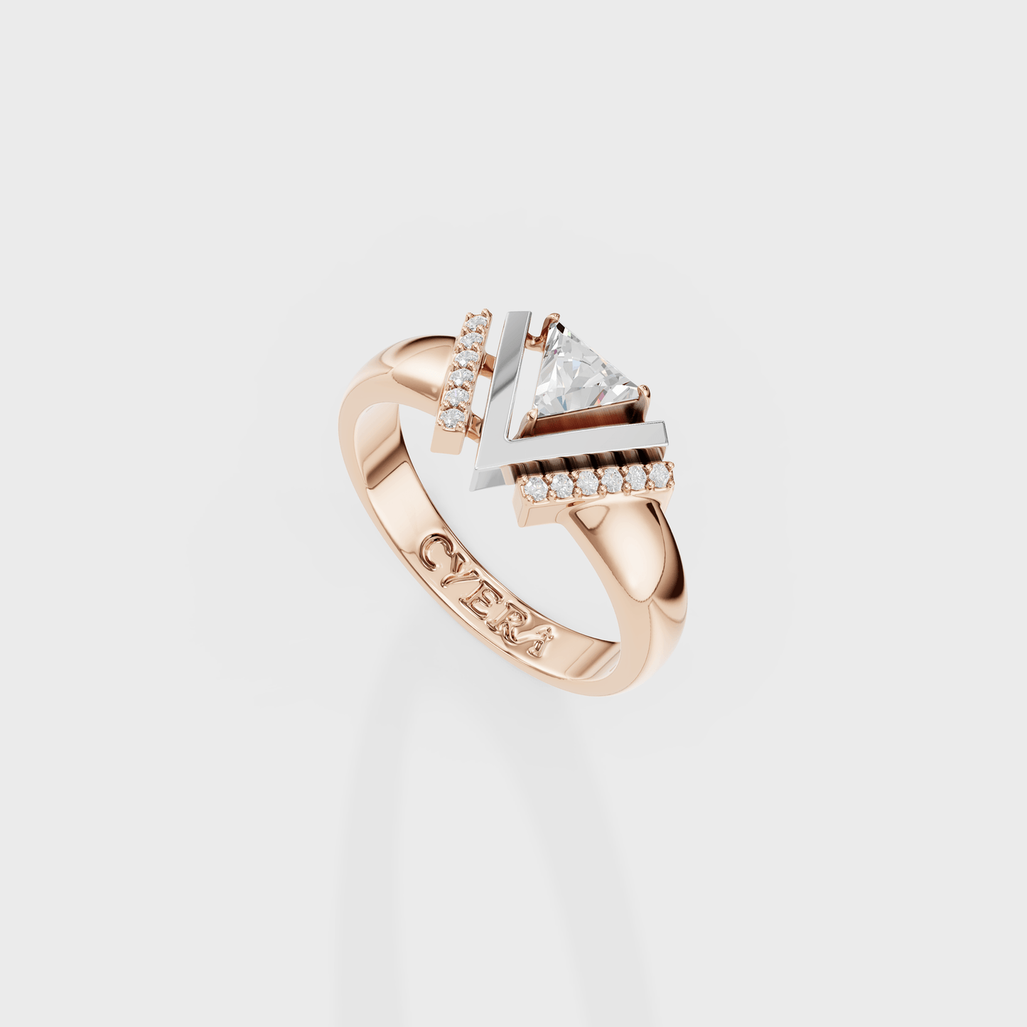 Trigon Diamond Ring - Cyera Gems & Jewellery