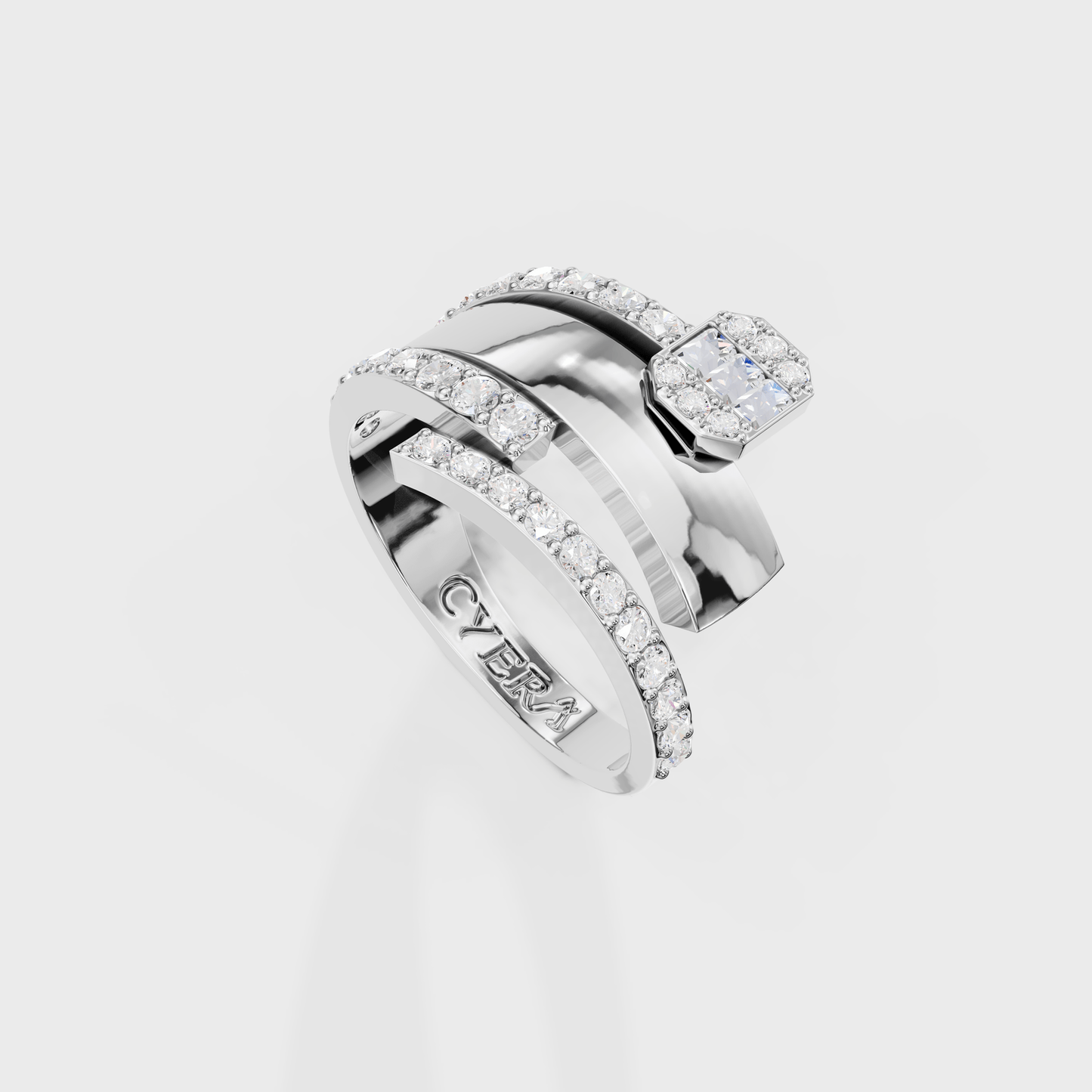 Sparkling Nexus Diamond Ring - Cyera Gems & Jewellery