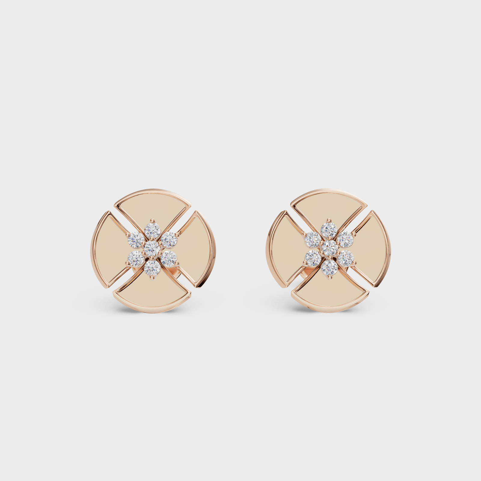 Mother I Diamond Earring - Cyera Gems & Jewellery