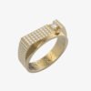 Ozel Diamond Ring, modern design, diamond jewelry, luxury accessory